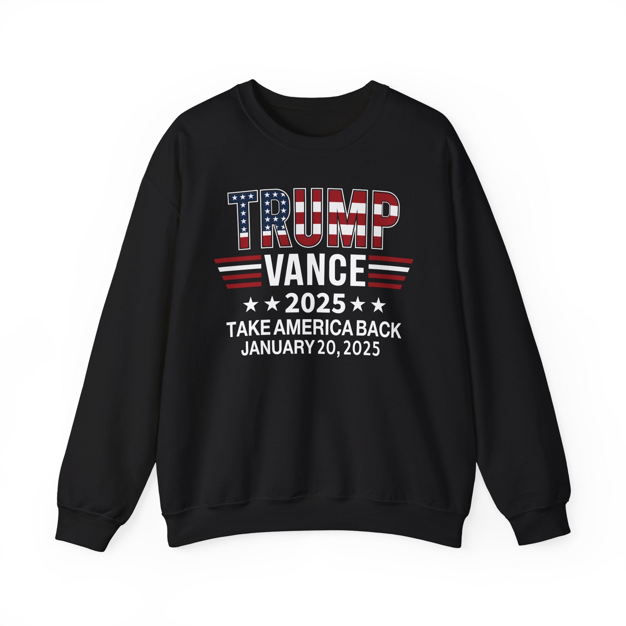 TRUMP VANCE TAKE AMERICA BACK JANUARY 2025 INAUGURATION Unisex Heavy Blend™ Crewneck Sweatshirt