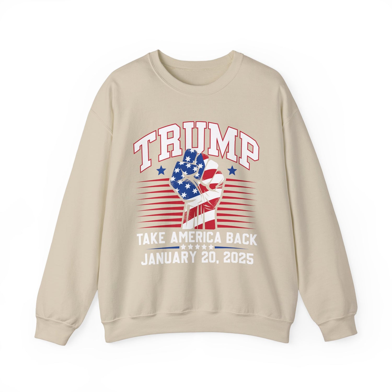 TRUMP TAKE AMERICA BACK JANUARY 2025 INAUGURATION Unisex Heavy Blend™ Crewneck Sweatshirt