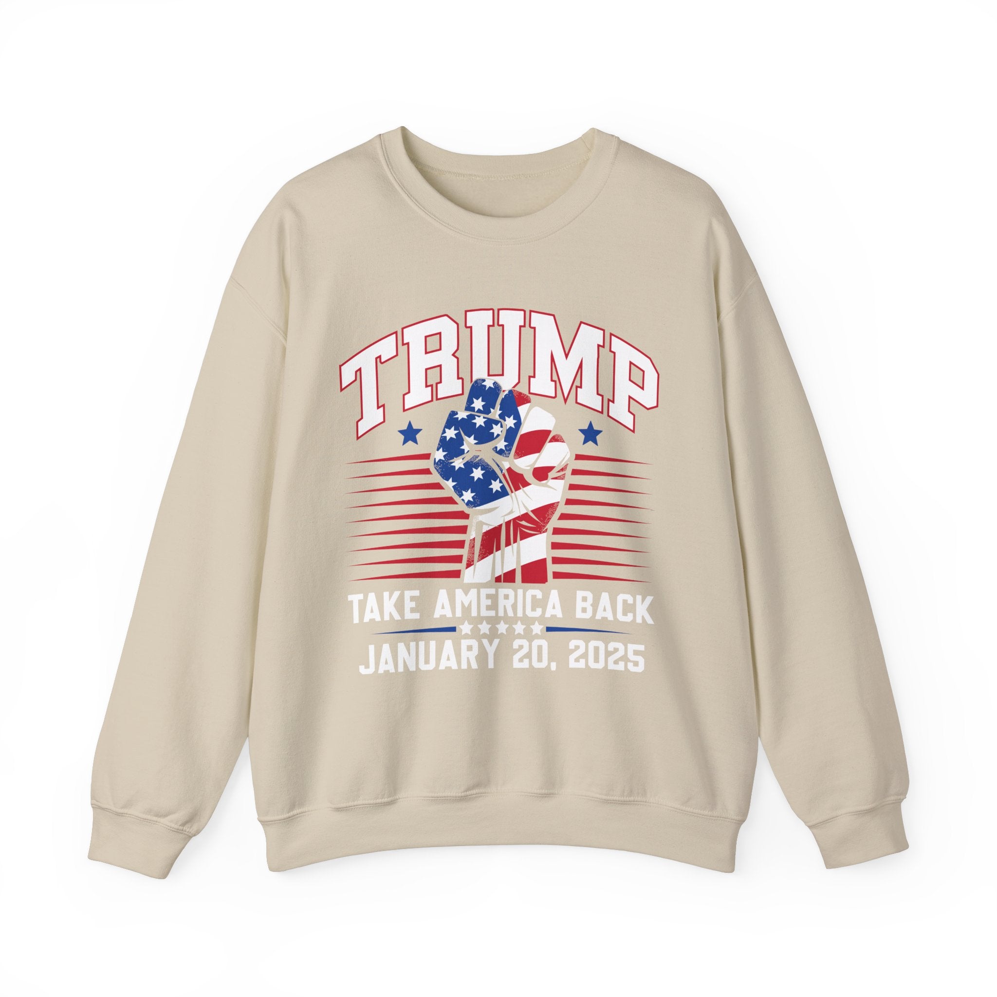 TRUMP TAKE AMERICA BACK JANUARY 2025 INAUGURATION Unisex Heavy Blend™ Crewneck Sweatshirt