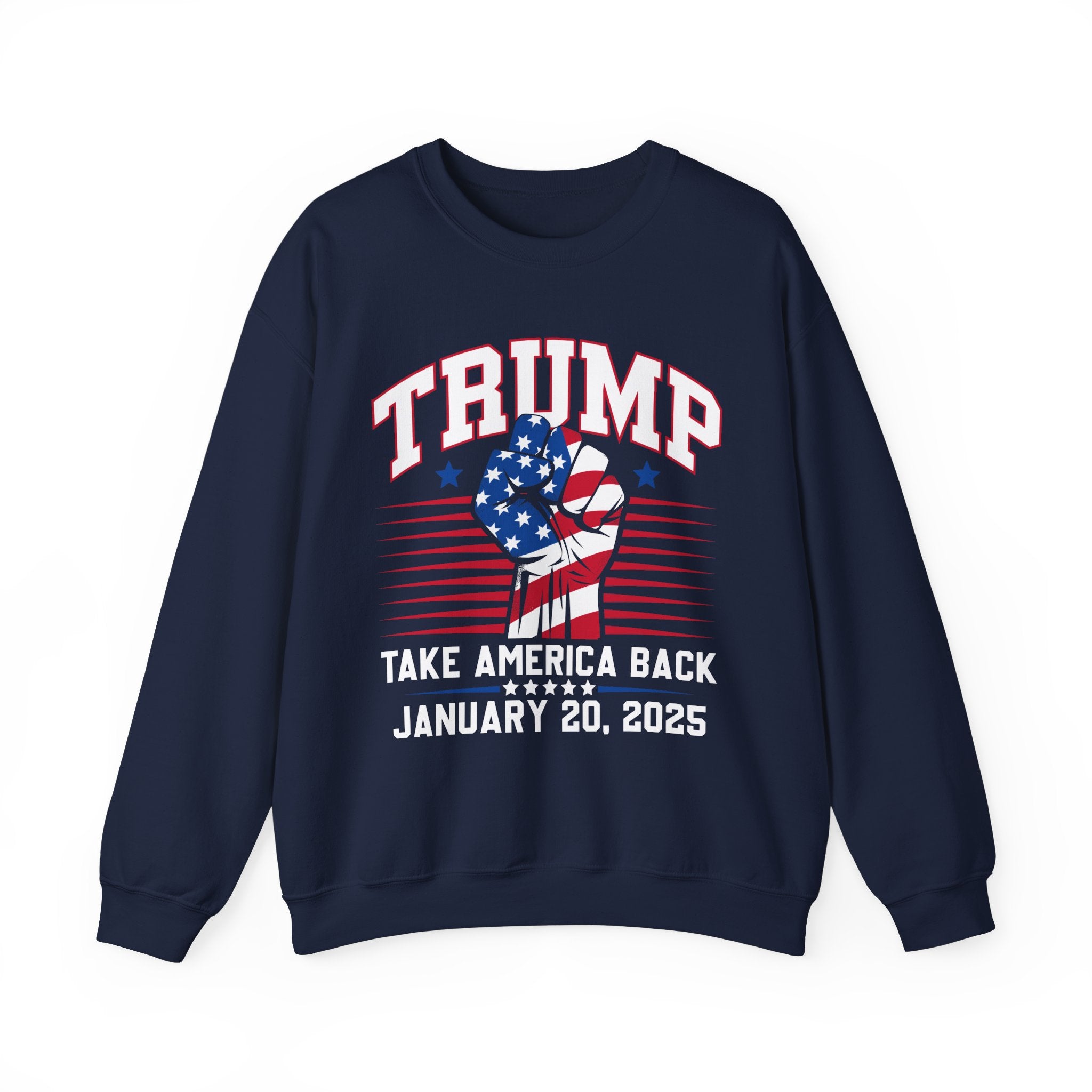TRUMP TAKE AMERICA BACK JANUARY 2025 INAUGURATION Unisex Heavy Blend™ Crewneck Sweatshirt