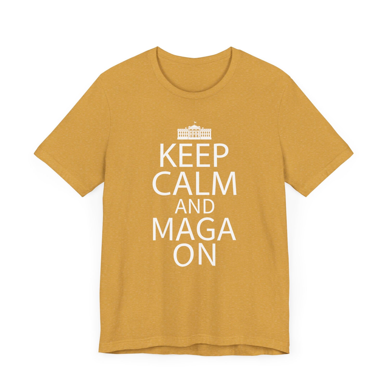 KEEP CALM MAGA ON Unisex Jersey Short Sleeve Tee