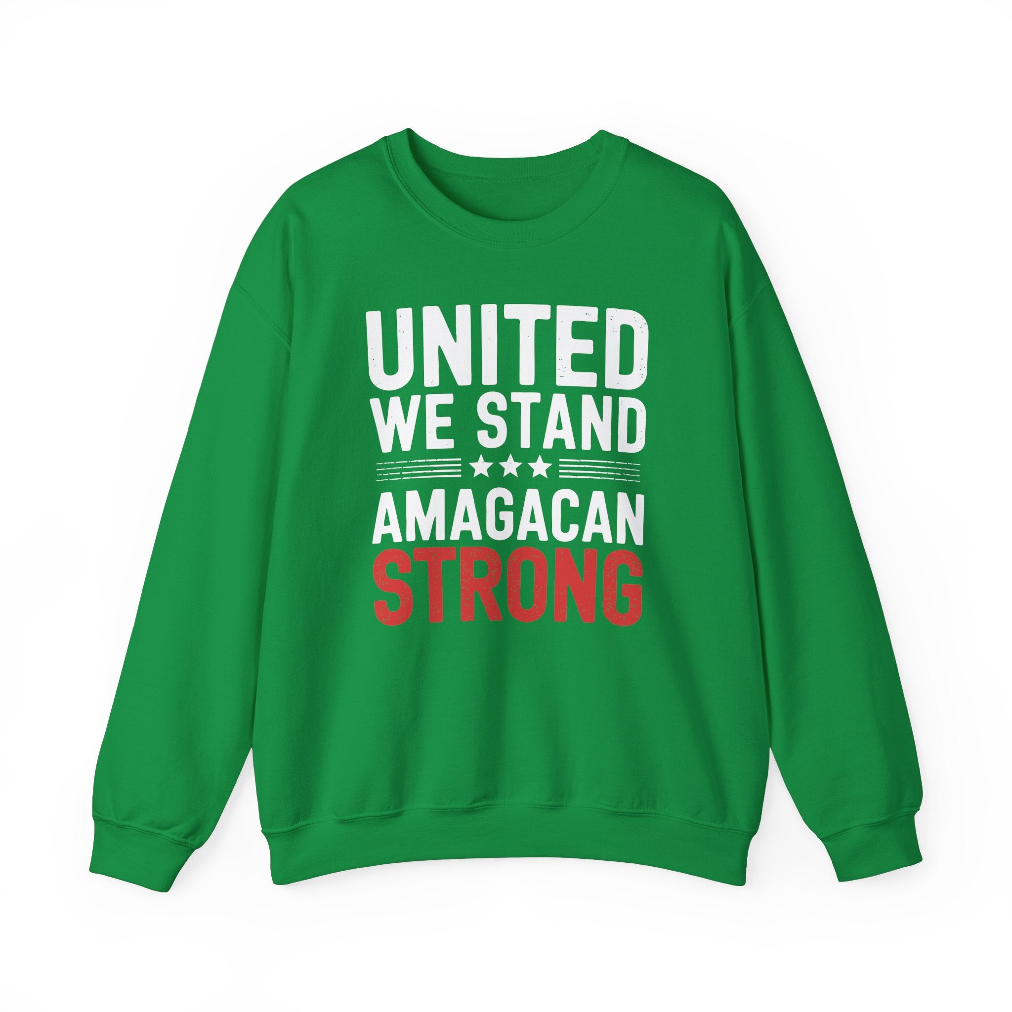 UNITED WE STAND AMAGACAN STRONG Unisex Heavy Blend™ Crewneck Sweatshirt