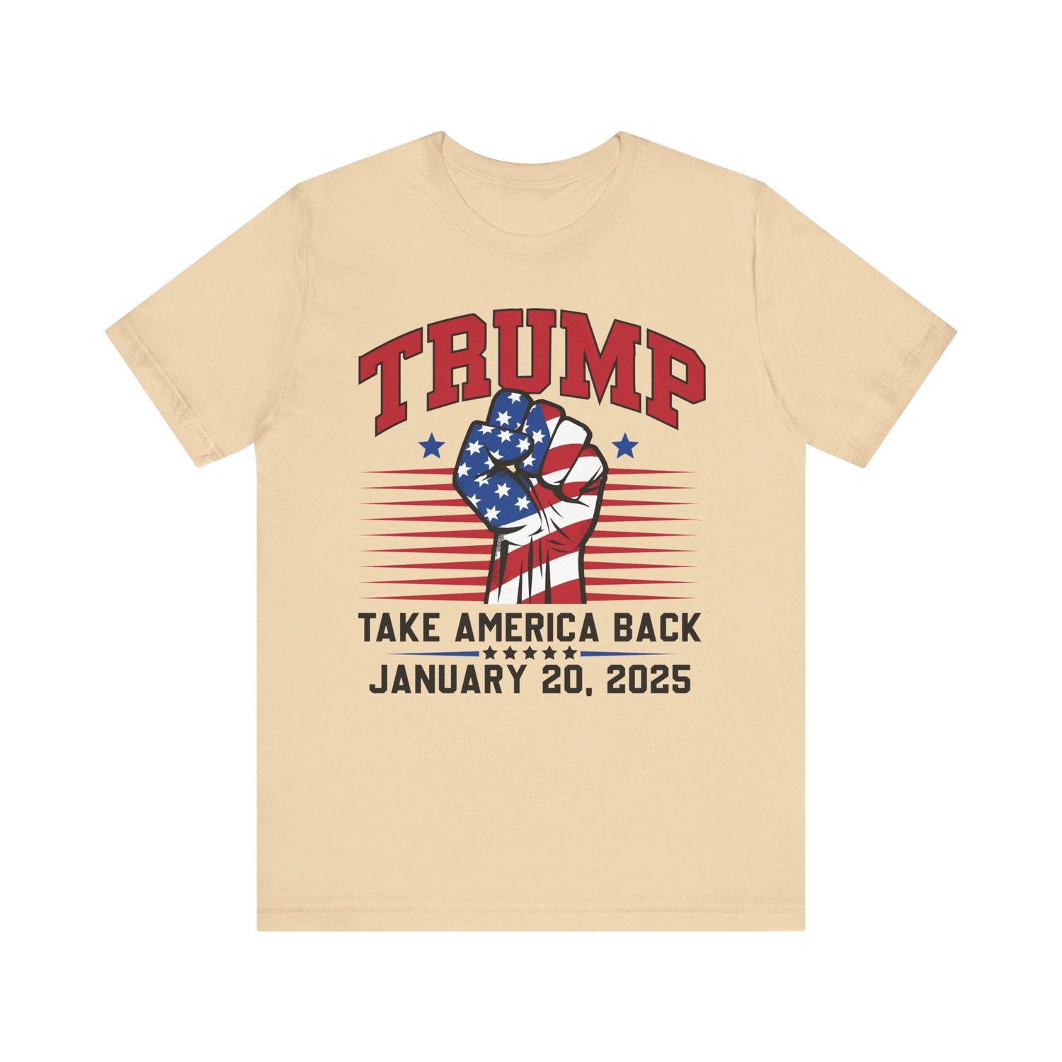 TRUMP TAKE AMERICA BACK JANUARY 20 2025 COMMEMORATIVE INAUGURATION Unisex Jersey Short Sleeve Tee
