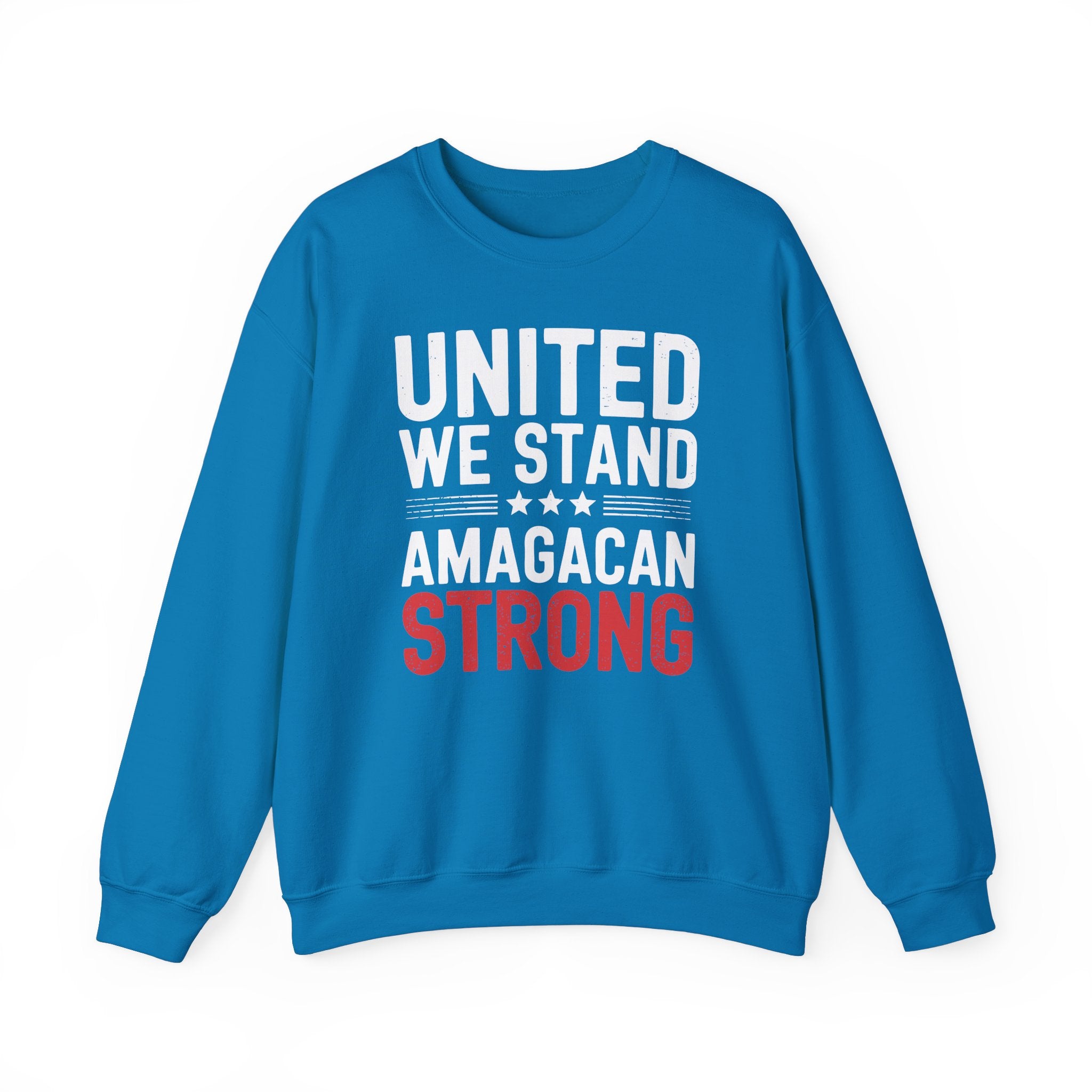 UNITED WE STAND AMAGACAN STRONG Unisex Heavy Blend™ Crewneck Sweatshirt