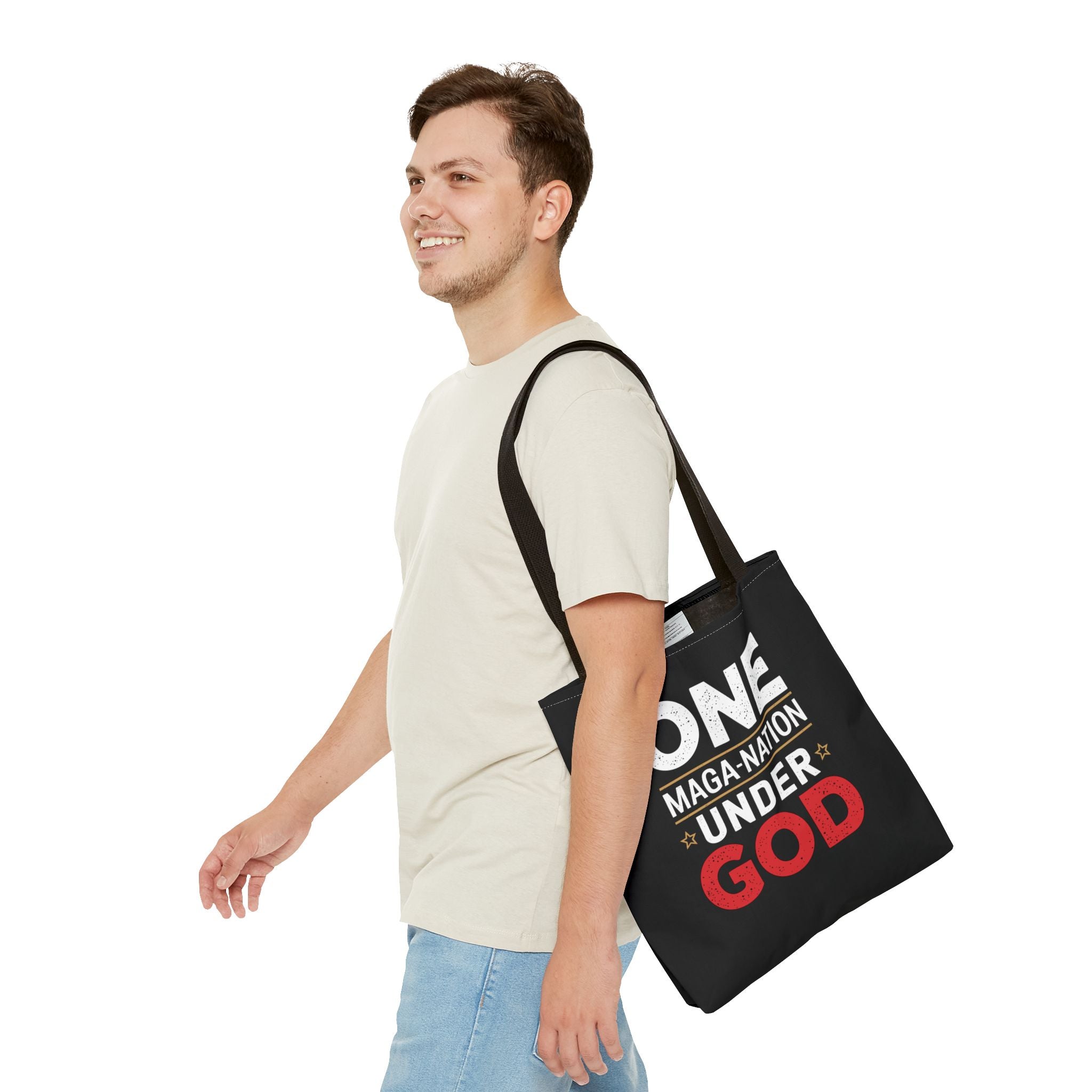 ONE-MAGA NATION UNDER GOD Tote Bag (AOP)