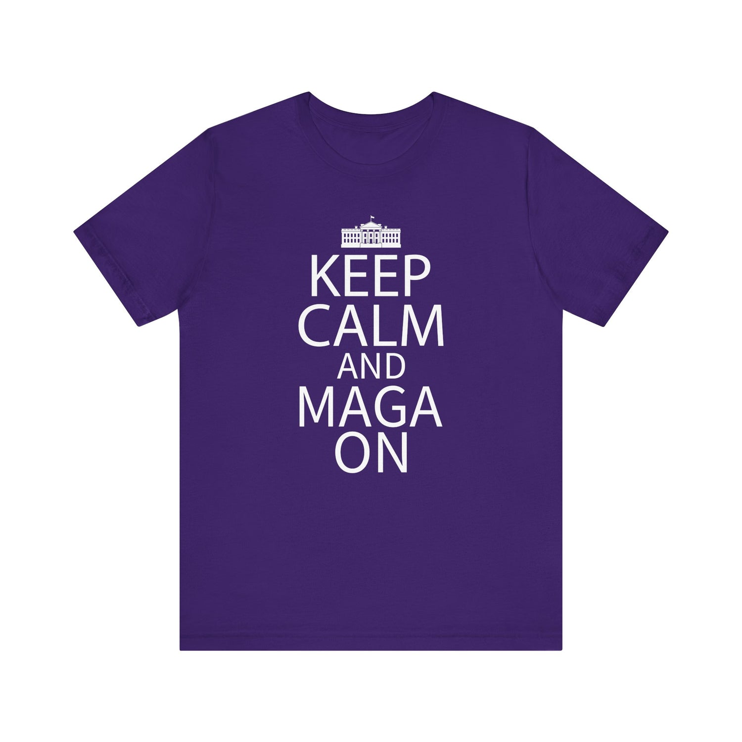 KEEP CALM MAGA ON Unisex Jersey Short Sleeve Tee