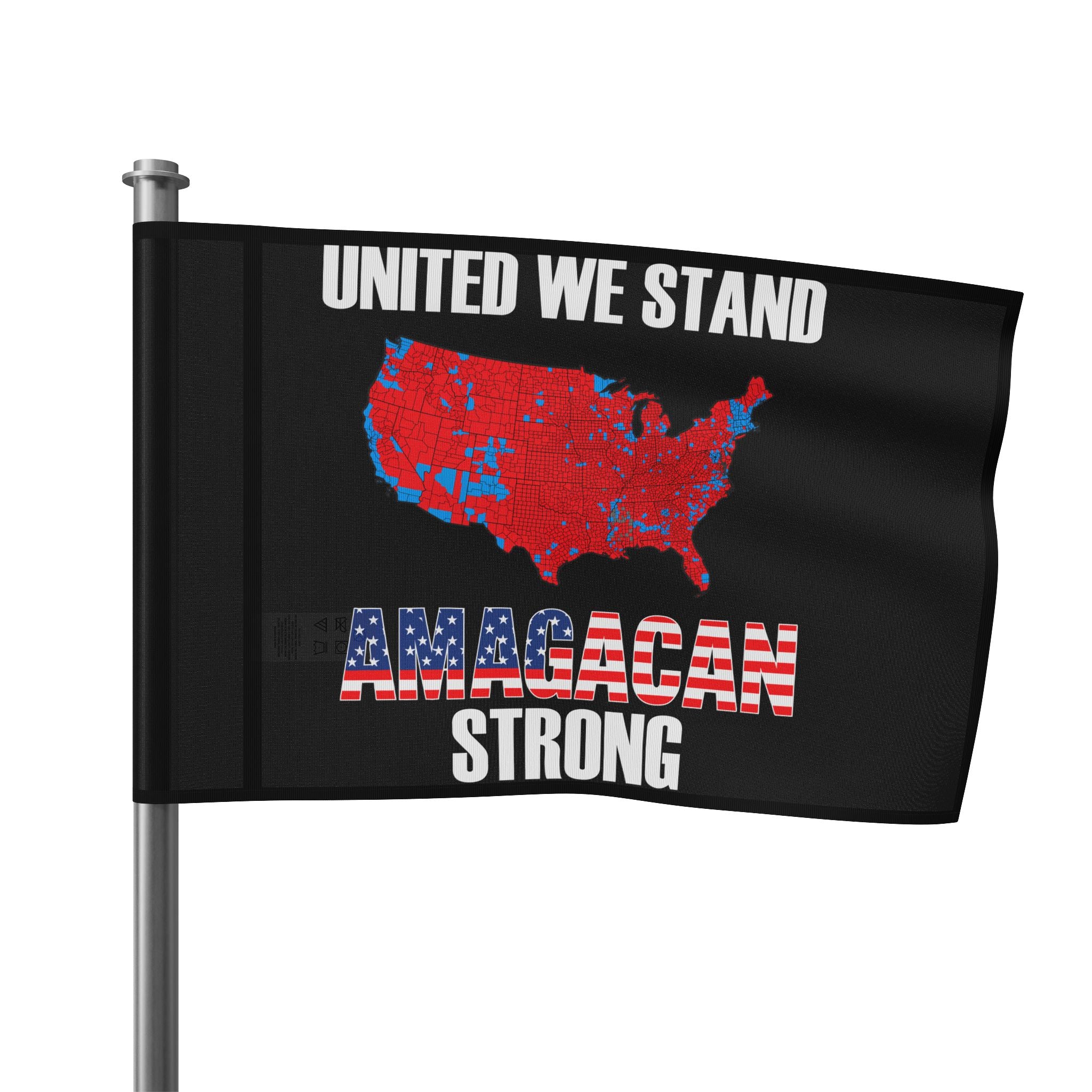 UNITED WE STAND-AMAGACAN STRONG Flag