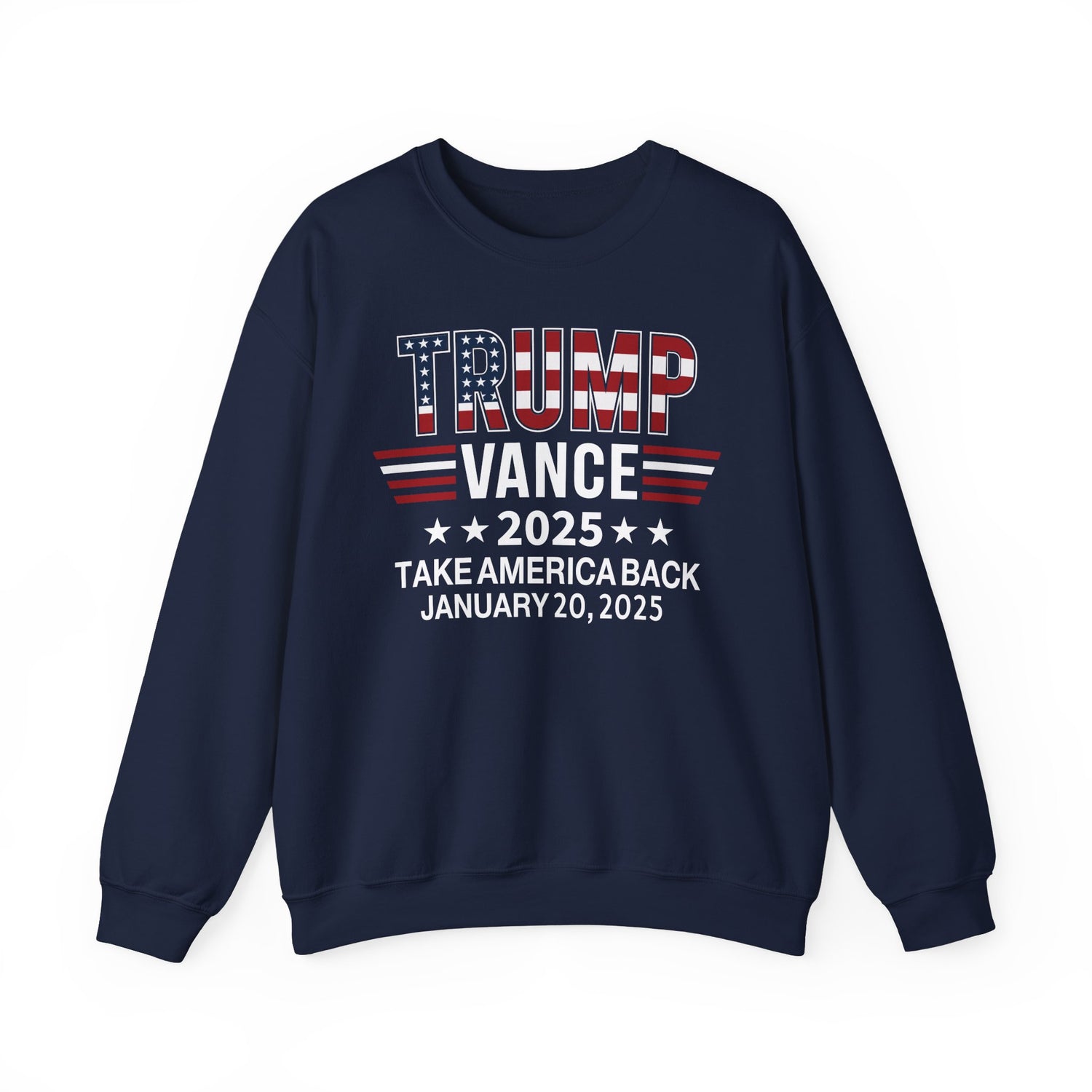 TRUMP VANCE TAKE AMERICA BACK JANUARY 2025 INAUGURATION Unisex Heavy Blend™ Crewneck Sweatshirt