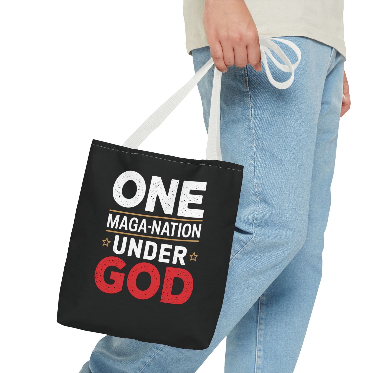 ONE-MAGA NATION UNDER GOD Tote Bag (AOP)