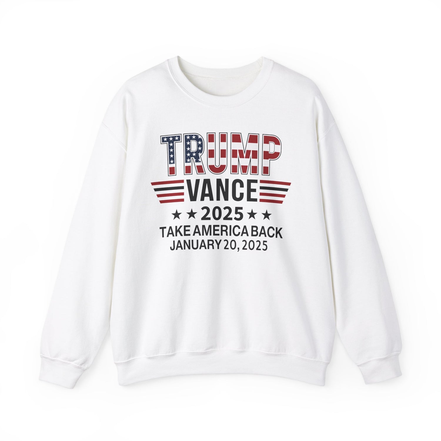 TRUMP VANCE TAKE AMERICA BACK JANUARY 2025 INAUGURATION Unisex Heavy Blend™ Crewneck Sweatshirt
