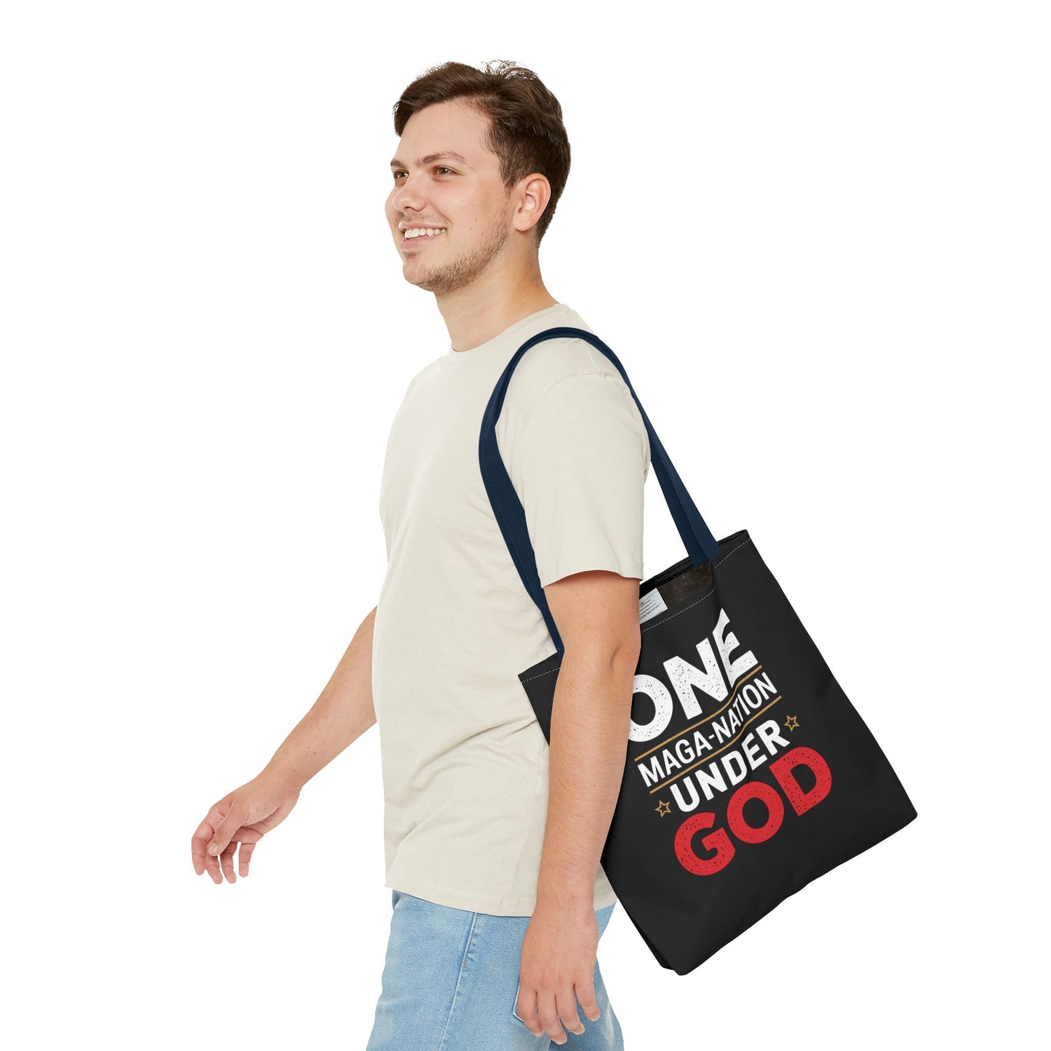 ONE-MAGA NATION UNDER GOD Tote Bag (AOP)