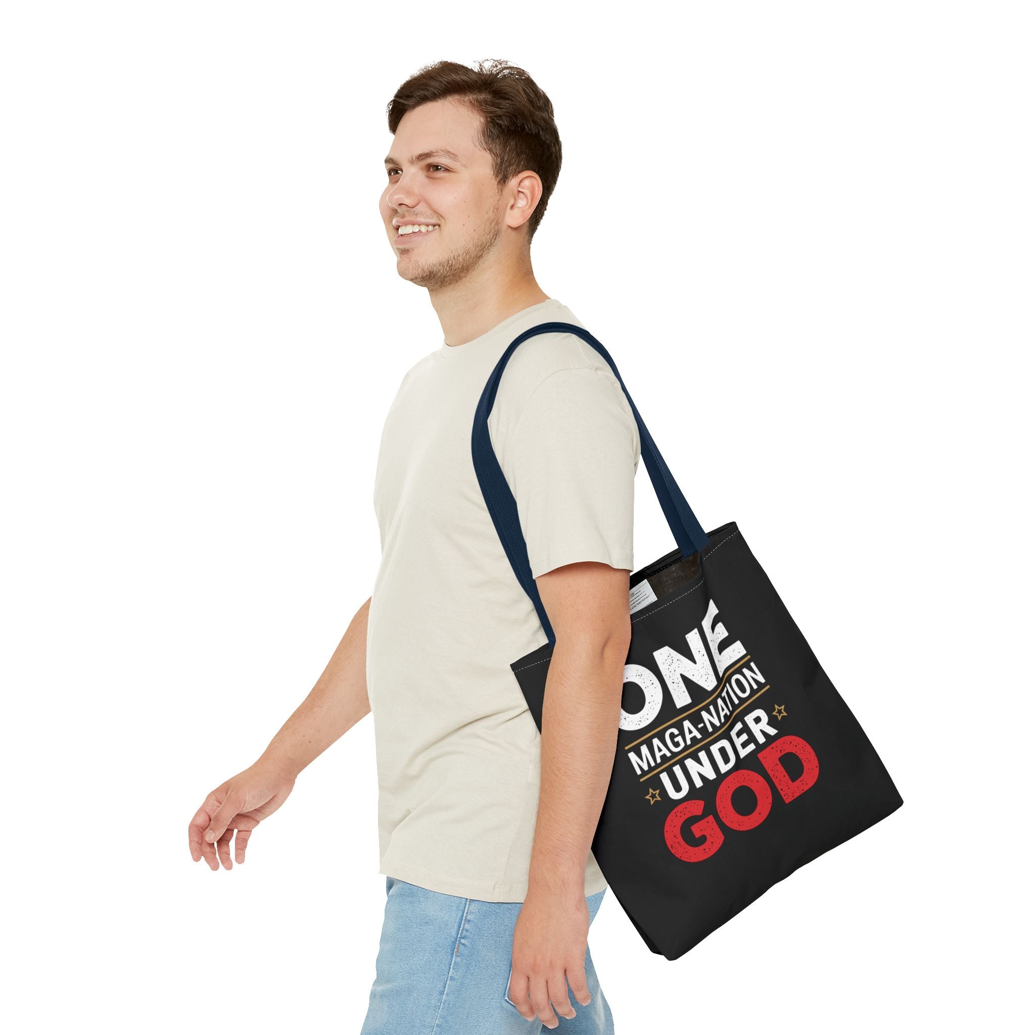 ONE-MAGA NATION UNDER GOD Tote Bag (AOP)