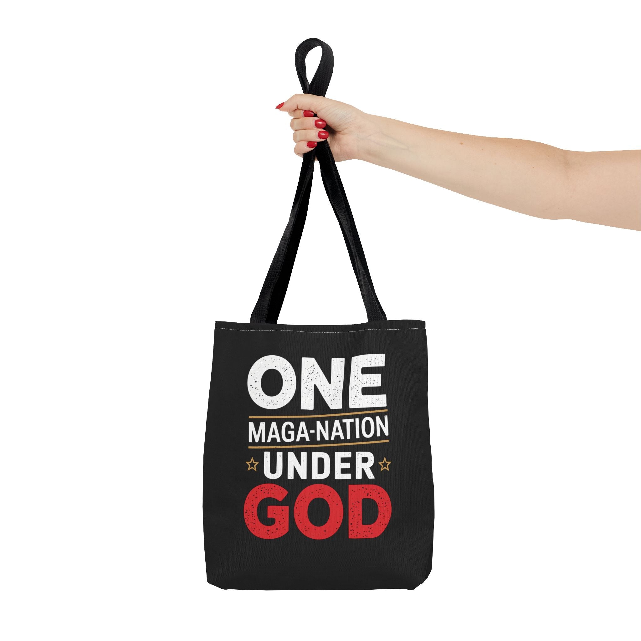 ONE-MAGA NATION UNDER GOD Tote Bag (AOP)