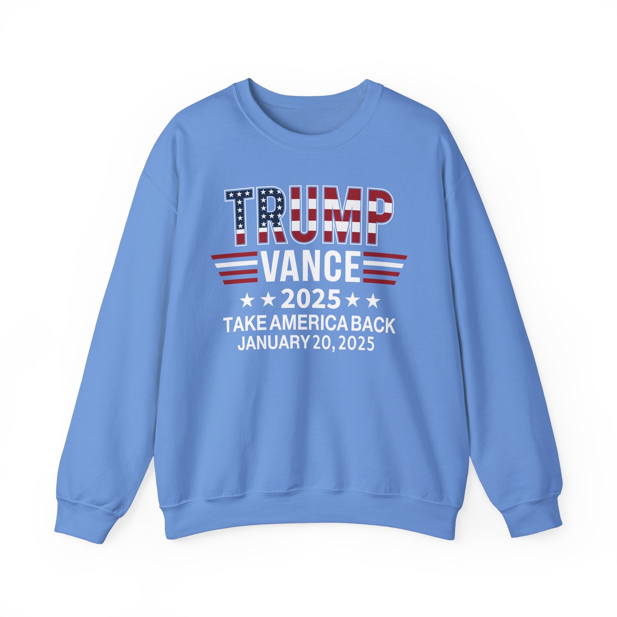 TRUMP VANCE TAKE AMERICA BACK JANUARY 2025 INAUGURATION Unisex Heavy Blend™ Crewneck Sweatshirt