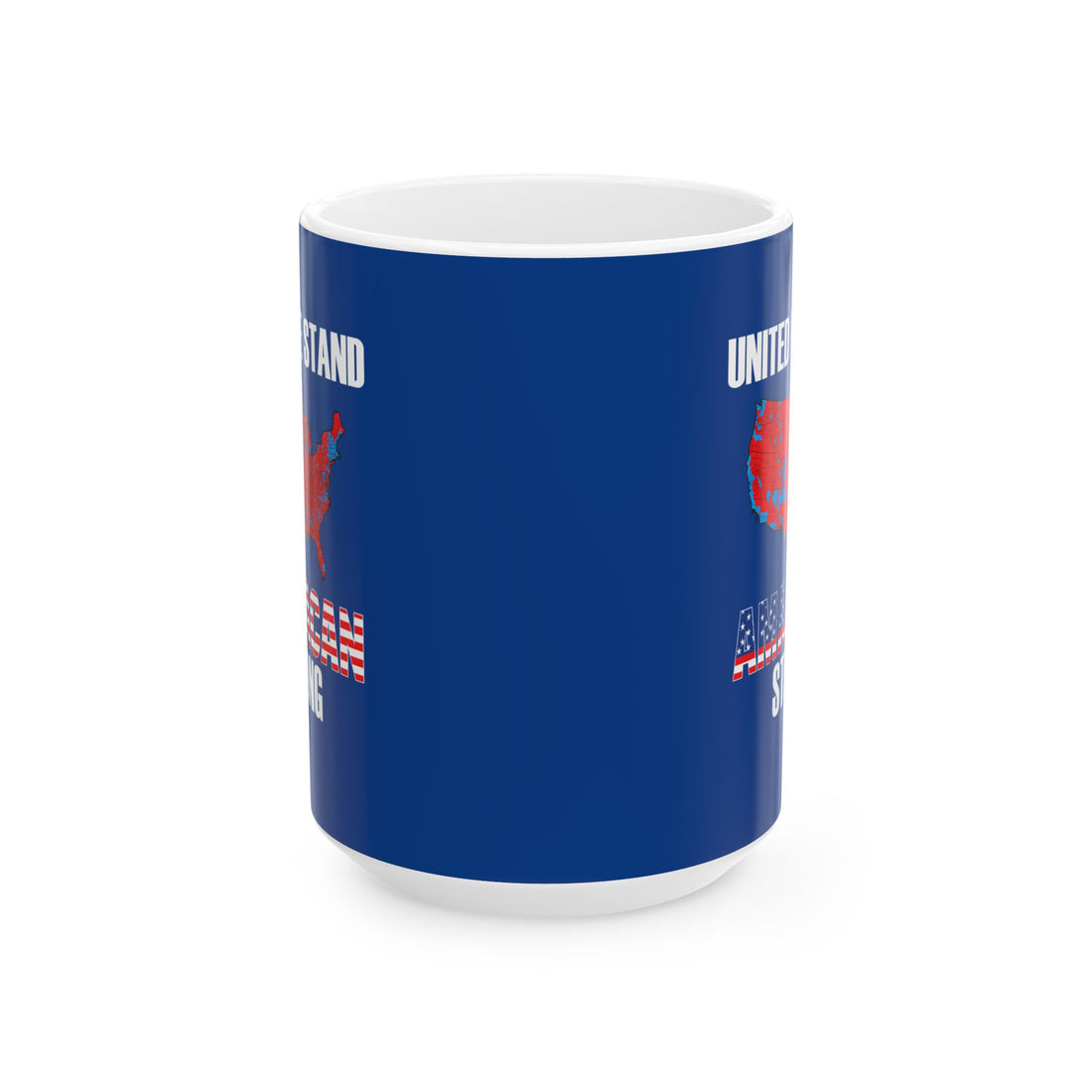 UNITED WE STAND-AMAGACAN STRONG Ceramic Mug, (11oz, 15oz)