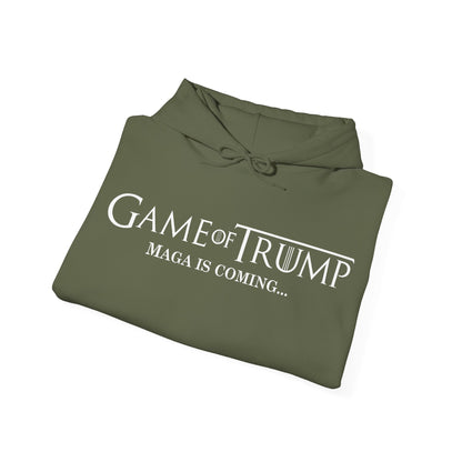 Game of Trump Hoodie - "MAGA Is Coming" Men Women Unisex Hoodie- America First!