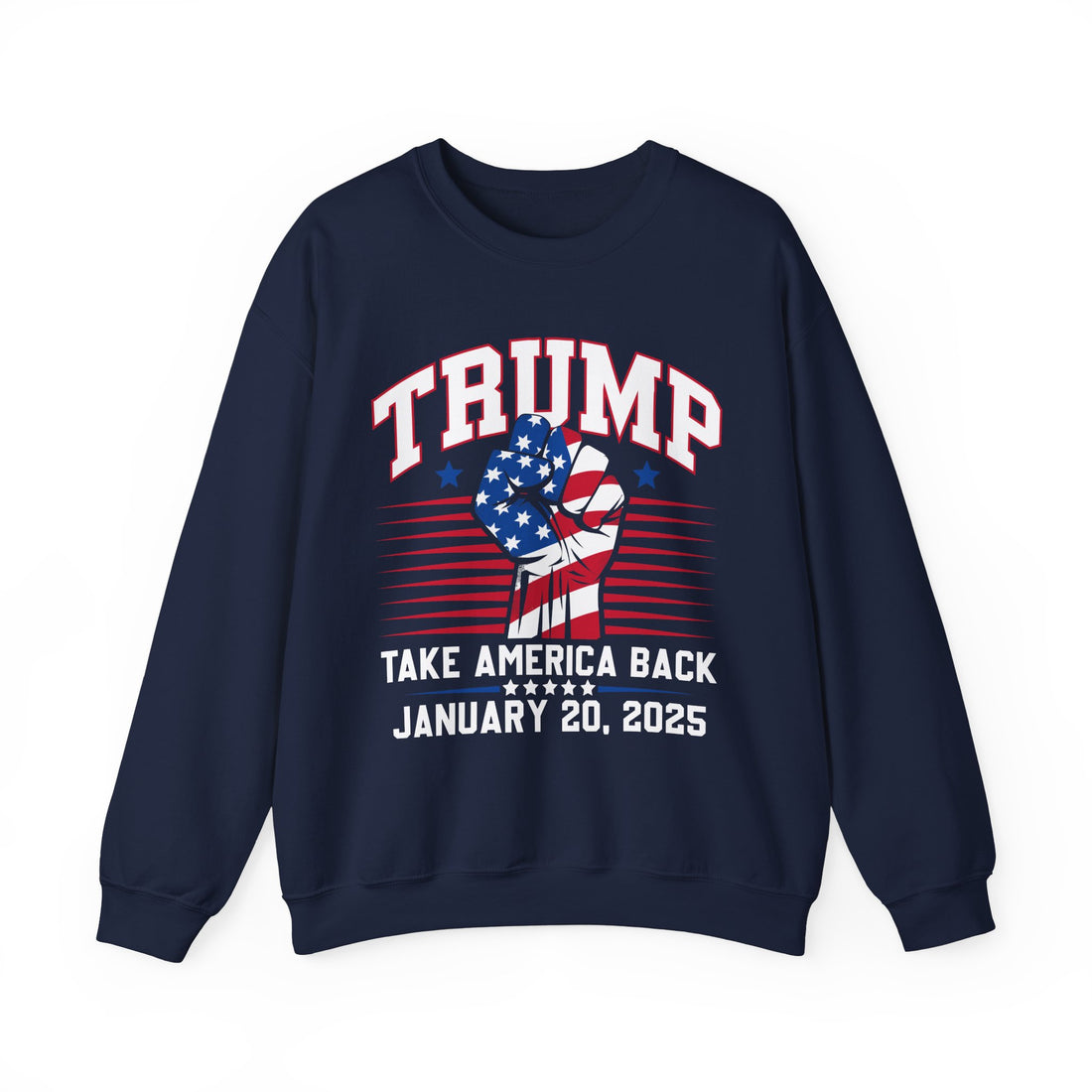 TRUMP TAKE AMERICA BACK JANUARY 2025 INAUGURATION Unisex Heavy Blend™ Crewneck Sweatshirt