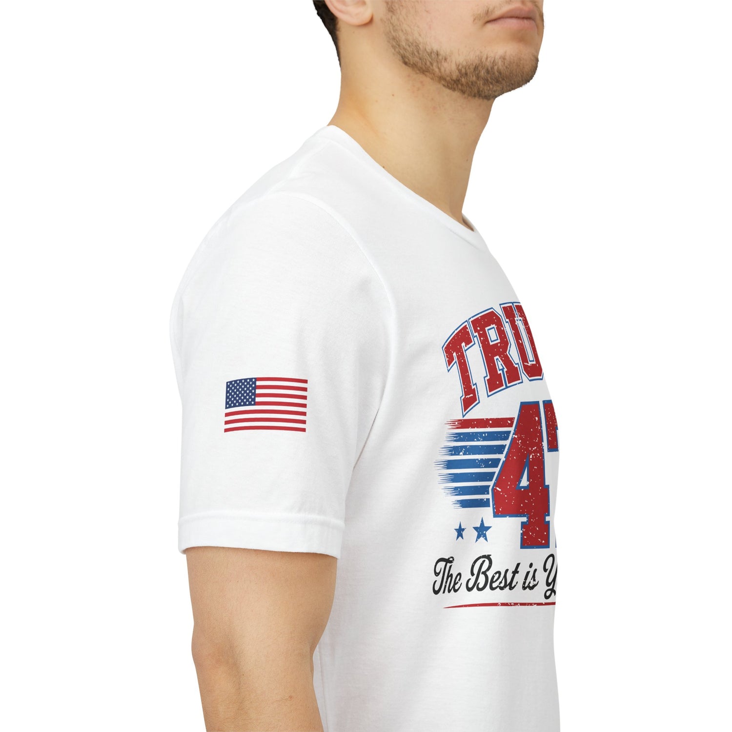 Trump 47 – The Best Is Yet to Come Patriotic Graphic Men Women Unisex Tee