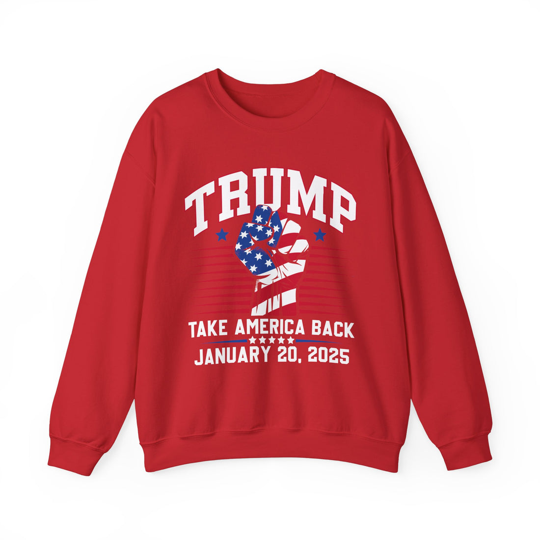 TRUMP TAKE AMERICA BACK JANUARY 2025 INAUGURATION Unisex Heavy Blend™ Crewneck Sweatshirt