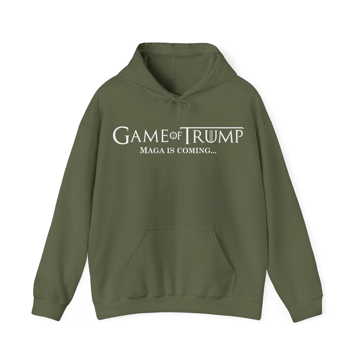 Game of Trump Hoodie - "MAGA Is Coming" Men Women Unisex Hoodie- America First!