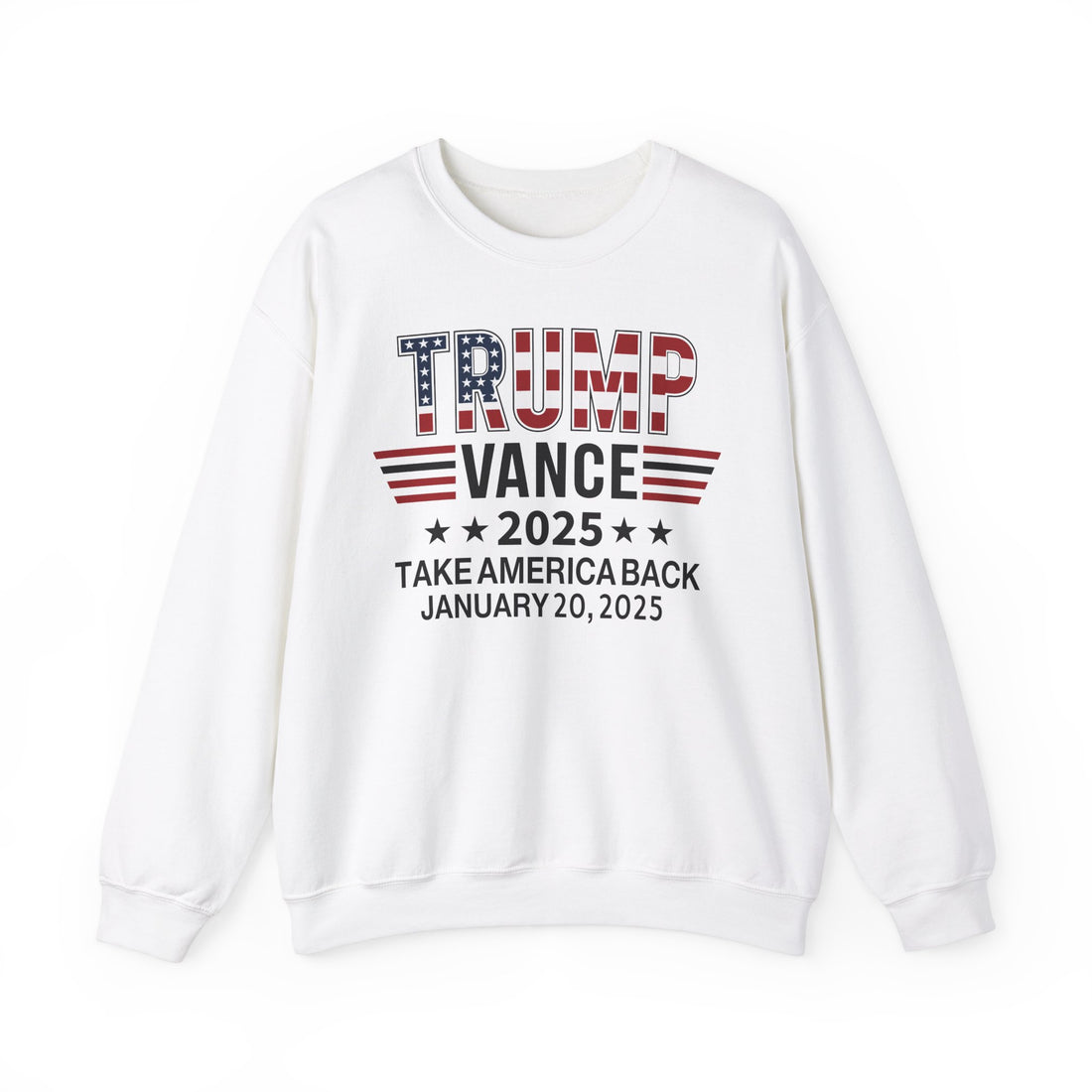 TRUMP VANCE TAKE AMERICA BACK JANUARY 2025 INAUGURATION Unisex Heavy Blend™ Crewneck Sweatshirt