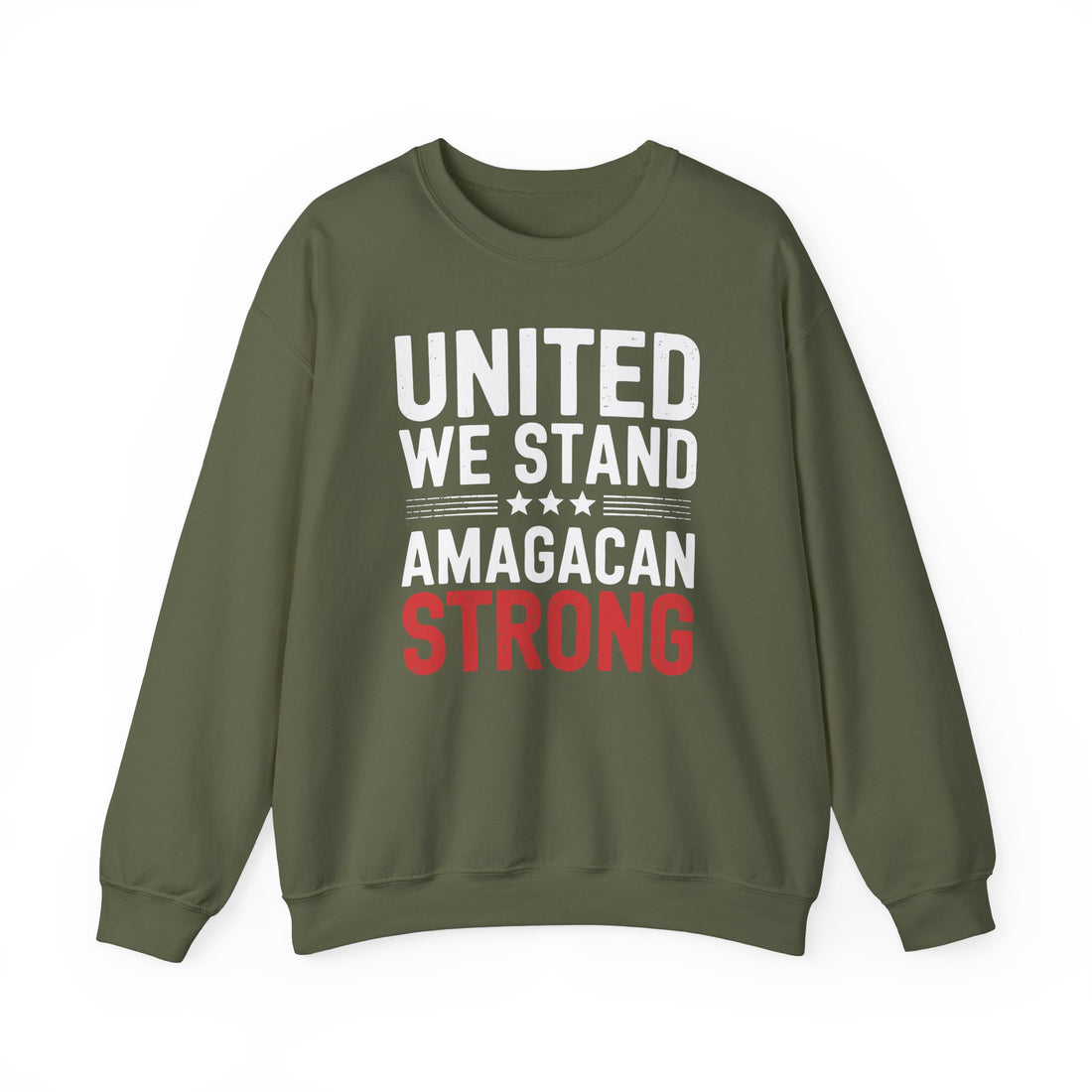 UNITED WE STAND AMAGACAN STRONG Unisex Heavy Blend™ Crewneck Sweatshirt