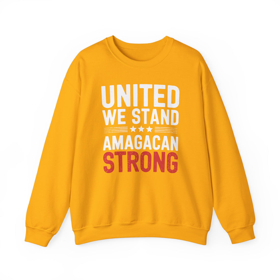 UNITED WE STAND AMAGACAN STRONG Unisex Heavy Blend™ Crewneck Sweatshirt